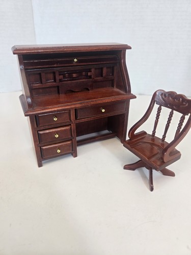 Dollhouse miniature wood roll - dollhouse,